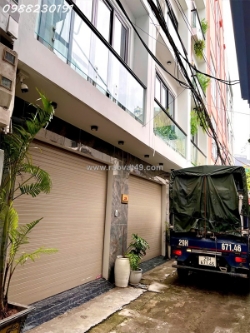 Bán nhà đàm quang trung long biên - 5 tầng - xây mới - full nội thất - 30m ra ô