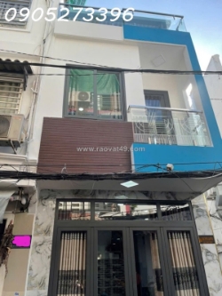 Bán nhà đẹp 1 trệt 2 lầu – hẻm 6m lạc long quân, p.10, tân bình – tặng nội thất