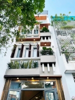 Bán nhà mặt tiền 4 tầng ngang 5m, kdc phú lợi, tặng nội thất,, hoàn công đủ,