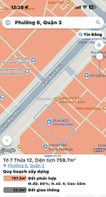 Bán nhà mặt tiền kd đ.điện biên phủ, quận 3 - 19m*40m - cpxd 2 hầm 12 tầng -