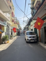 Bán nhà mặt tiền nguyễn bá tòng, ngay khu bàu cát, 4xm, 4 tầng mới - 5pn,