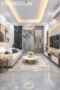 Bán nhà mới - trung tâm đức giang -5 tầng– full nội thất – giá 7,x tỷ-ngõ ô tô