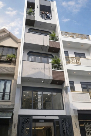 Bán nhà phố 6 tầng mới đẹp lung linh thang máy – hxh 8m cmt8 quận 10, dt 4x15m