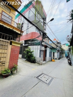 Bán nhà tân bình, p.5, hẻm xe hơi, góc 2 mặt tiền, 65m, giá nhỉnh 8 tỷ