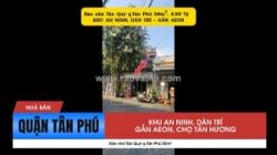 Bán nhà tân quý q.tân phú 50m², 4.99tỷ - gần aeon