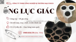 Bán ống lục giác inox & thép carbon – cắt theo yêu cầu