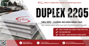 Bán tấm duplex 2205 – inox cường độ cao, chống ăn mòn mạnh