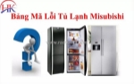 Bảng mã lỗi tủ lạnh mitsubishi nội địa đầy đủ mới nhất