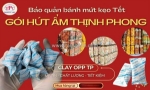 Bánh kẹo, mứt tết, đồ ăn vặt có nên dùng gói hút ẩm clay opp không?
