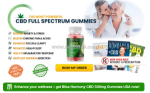 Bliss harmony cbd gummies reviews: best tasting cbd in the usa