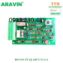 Bo analog điều khiển van tỷ lệ aravin apcv-v1.4-a  điều khiển 1 kênh van tỷ lệ