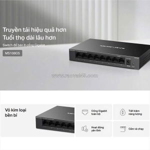 Bộ chuyển mạch (switch) mercusys ms108gs