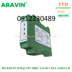 Bộ khuếch đại tín hiệu load cell cài ray am02a-d kết nối tối đa 8 load cell song song