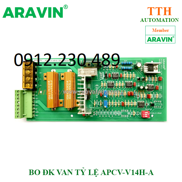 Bo xung điều khiển van tỷ lệ aravin apcv-v1.4-ap kinh tế