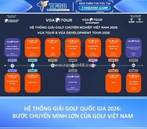 Bước chuyển mình lớn của golf việt nam