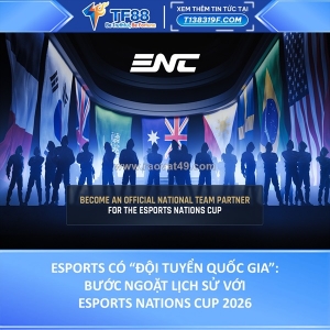Bước ngoặt lịch sử với esports nations cup 2026