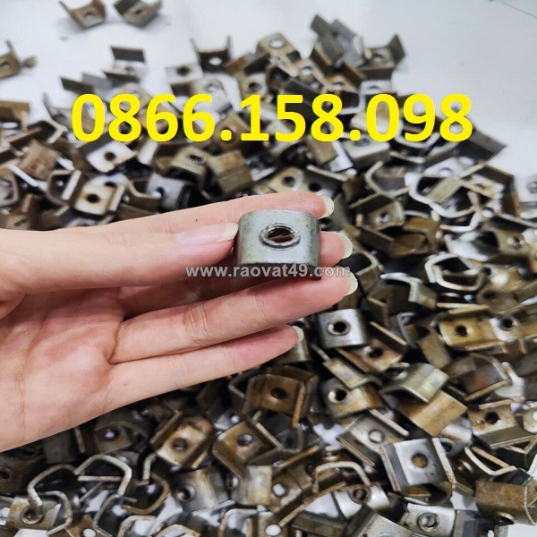 Các loại pát sắt chữ u, u ren vuông 20mm và ren vuông 25mm