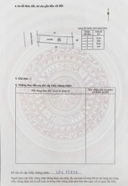 Cần bán 125mv 80 thổ cư , mặt tiền nhựa láng dài