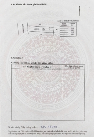 Cần bán 125mv 80 thổ cư , mặt tiền nhựa láng dài