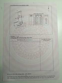 Cần bán nhanh lô đất tại xã an nhơn tây huyện củ chi thành phố hồ chí minh