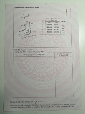 Cần bán nhanh lô đất tại xã an nhơn tây huyện củ chi thành phố hồ chí minh