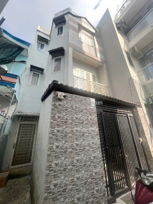 Căn góc 4 tầng hẻm 769 phạm thế hiển p.chánh hưng. giá: 6.8 tỷ tl