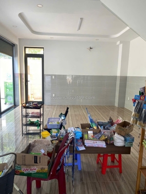 Căn góc biệt thự kdc hưng phú dt 120m, 3 tầng khu đồng bộ