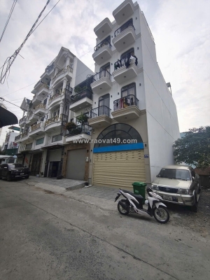 Căn hộ dịch vụ 5 tầng hxh hiệp thành, q12 - dòng tiền 50tr/tháng