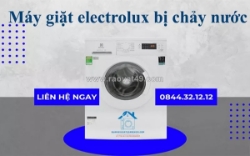 Cảnh báo - máy giặt electrolux bị chảy nước có thể gây hư hỏng nặng