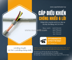 Cáp điều khiển 6x0.5, 6x0.75, 6x1.0, 6x1.5 sh-500 altek kabel