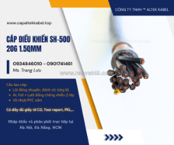 Cáp điều khiển altek kabel sh-500 20x1.5mm2
