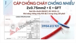 Cáp điều khiển chống cháy chống nhiễu 2x1.0mm2 altek kabel