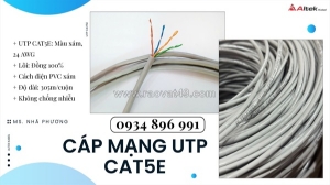 Cáp mạng văn phòng cat5e altek kabel cần thơ, long an, bình dương