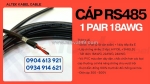 Cáp rs485 văn xoắn chống nhiễu 1 pair awg/22awg/24awg altek kabel