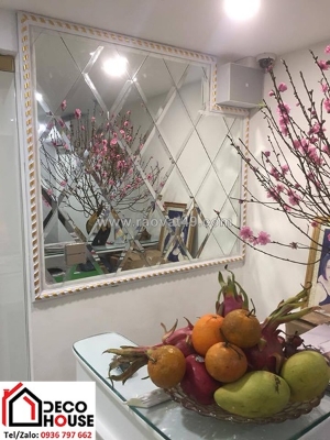 Cắt gương ghép nghệ thuật: xu hướng gương decor “hot” tại hà nội