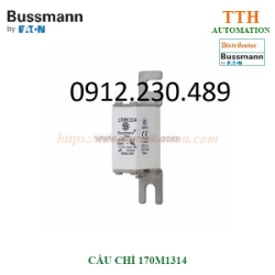 Cầu chì bussmann 170m1314 dùng để bảo vệ: biến tần, ups, bộ điều khiển dc, bộ nguồn…