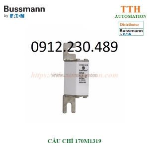 Cầu chì bussmann 170m1319 kiểu cầu chì bán dẫn(cắt nhanh), thuộc nhóm gr – bảo vệ quá tải và ngắn mạch