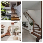 Cầu thang nhựa giả gỗ