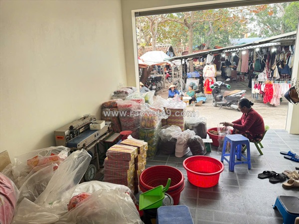 Chỉ 6,75 tỷ sở hữu nhà mặt tiền kinh doanh nằm ngay giữa chợ chi đông, mê linh,
