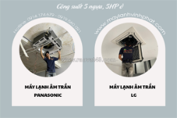 Chi tiết về điều hòa âm trần 2 thương hiệu nổi tiếng lg & panasonic? nên mua hãng nào?