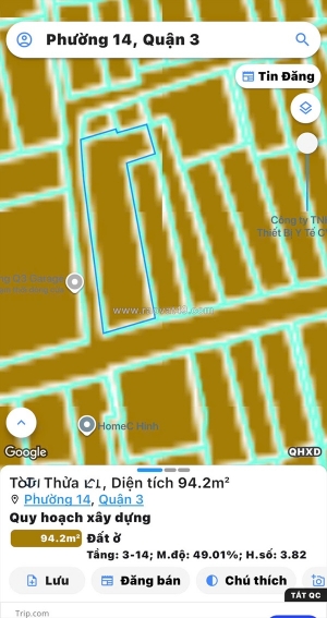 Chính chủ 1 đời cần bán nhà 3 tầng hxh đ.trần quang diệu, p.nhiêu lộc, quận 3 -