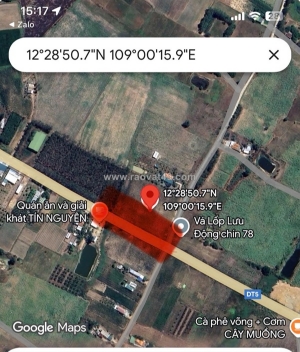 Chính chủ bán nhanh lô đất đẹp ninh xuân, ninh hòa, khánh hòa - mặt tiền đường