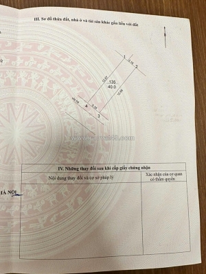 Chính chủ cần bán 40 m2 tái định cư gia lâm, giá 8.3 tỷ - lh 0985865658