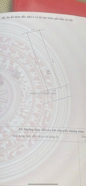 Chính chủ cần bán gấp đất thắng trí (minh trí) sóc sơn 196m2  m.tiền 6.75m giá