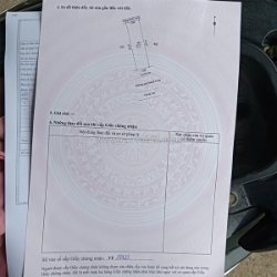 Chính chủ cần bán lô đất tại khu tái định cư phía nam khu nhà vườn hòa ninh, xã