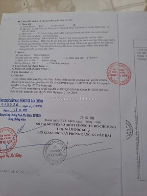 Chính chủ cần bán nhà hẻm – bình tân- tphcm