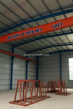 Cho thuê kho xưởng diện tích 540m² tại  quốc oai – hà nội, giá 60k xe container