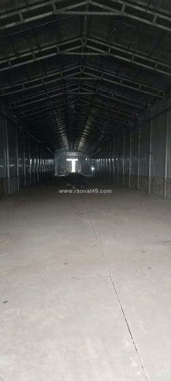 Cho thuê kho xưởng tại sơn trung , quốc oai, hà nội. diện tích 750m2  xe