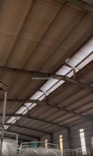 Cho thuê kho xưởng tại vạn điểm , phú minh,phú xuyên, hà nội. diện tích 1400m