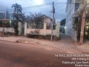 Cho thuê mặt bằng – đường 3 tháng 4, cam ranh